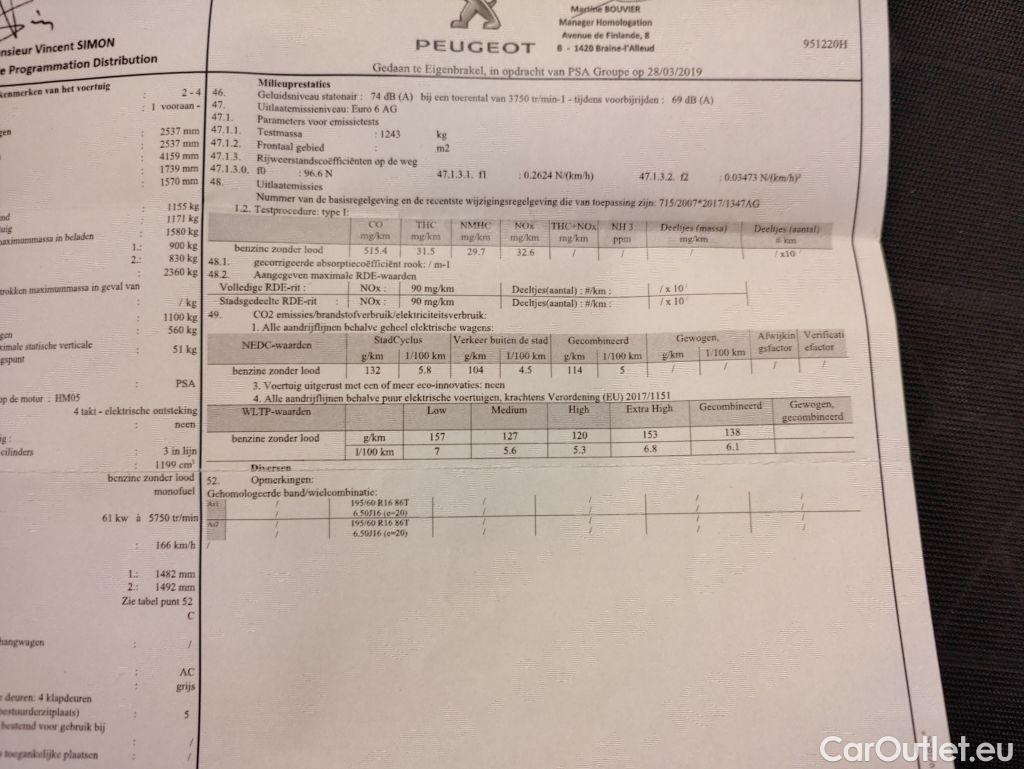 Peugeot  2008 Peugeot  1.2 Puretech 61kW S&S Active 5d #12