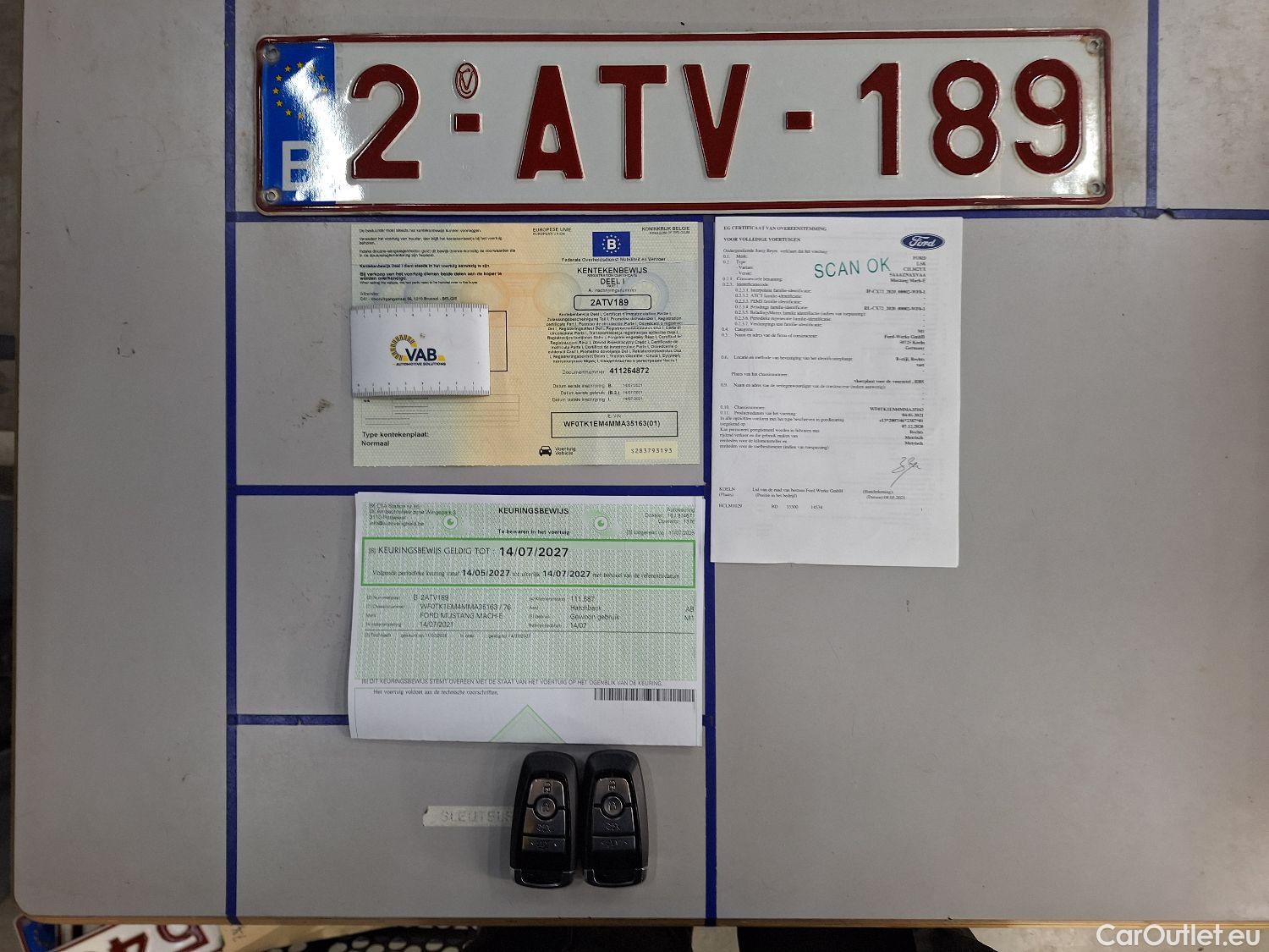 Ford  Mustang Ford,  '20 BEV, Ford  Mach-E 76kWh 190kW Standard Range RWD #15