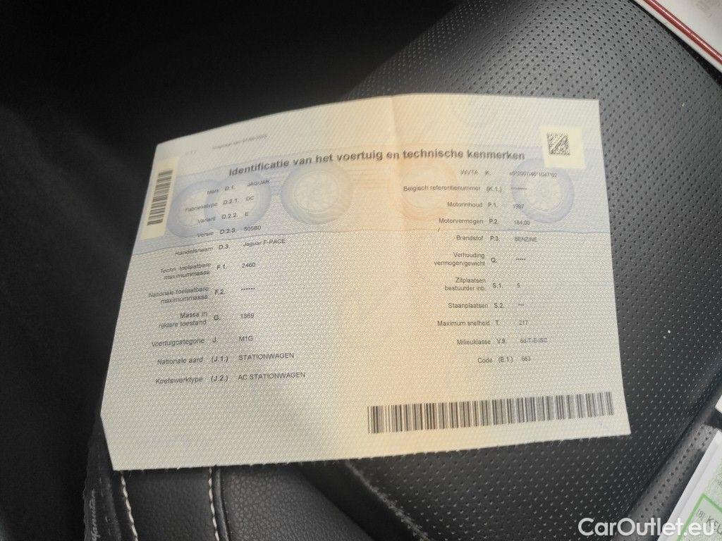 Jaguar  F-PACE Jaguar  2.0 184kW 4x4 Aut. R-Sport 5d #11