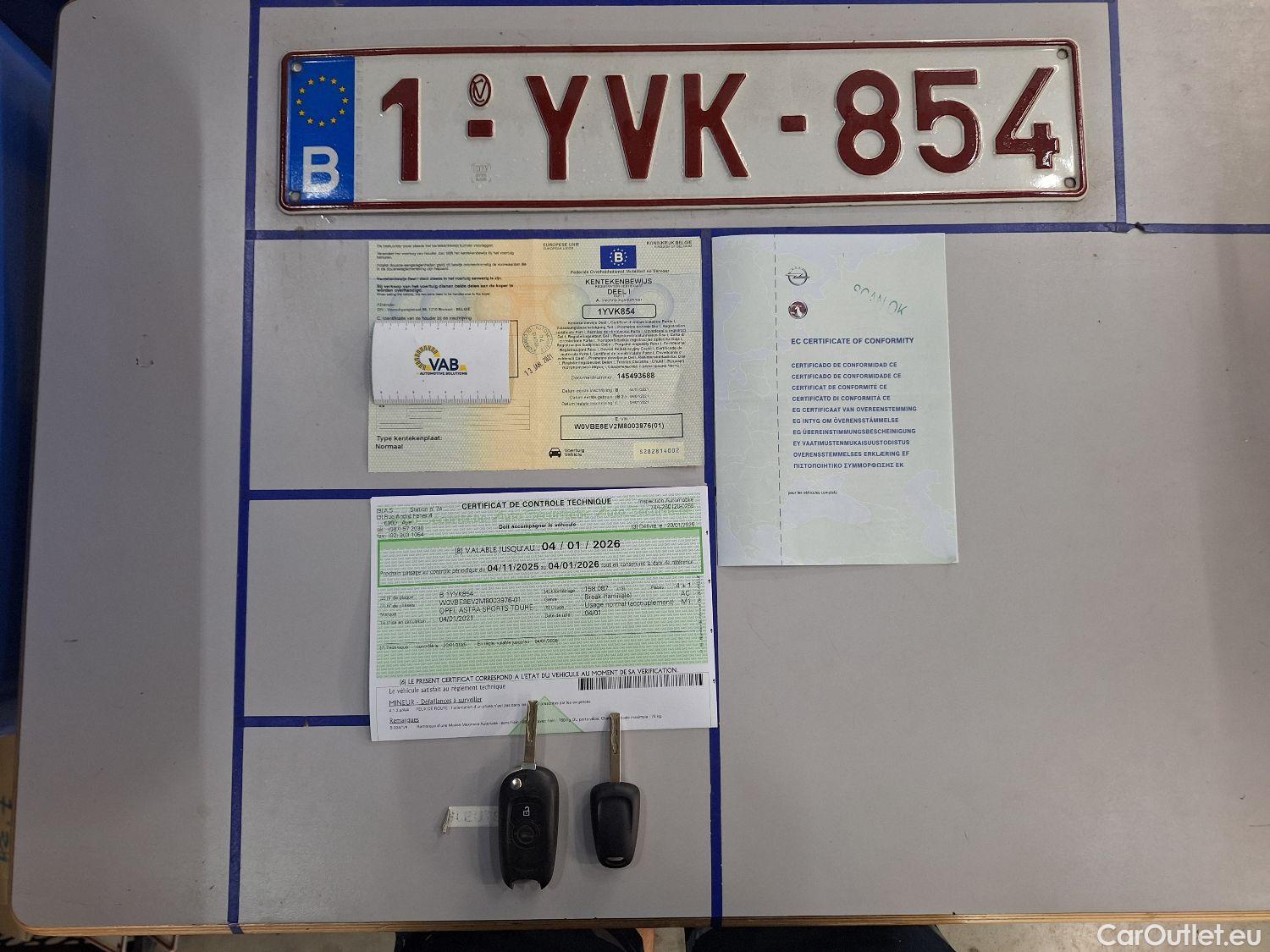 Opel  Astra Opel,  ST FL'19, Opel  Sports Tourer 1.5 Turbo D 90kW S/S Eleg #14