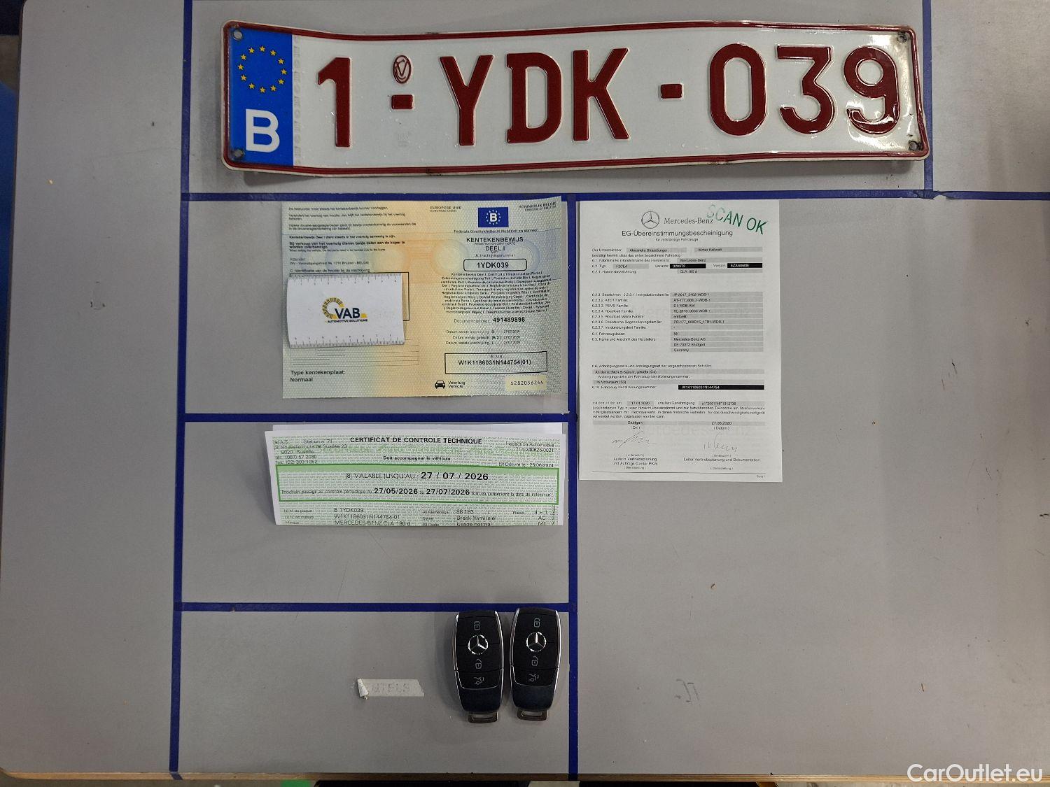 Mercedes  CLA-Klasse Mercedes, CLA-Class SB '19, Mercedes-Benz CLA Shooting Brake CLA 180 d Busines #20