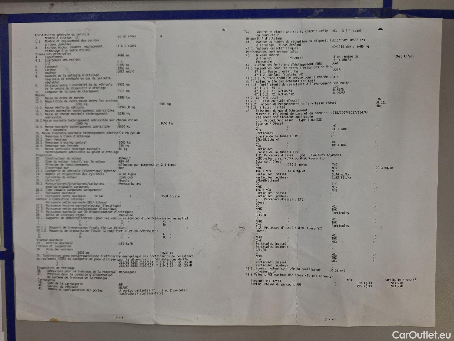 Renault  Trafic Renault, _ '14, Renault  L2H1 dCi 95 Grand Confort 2.9T 4d #14