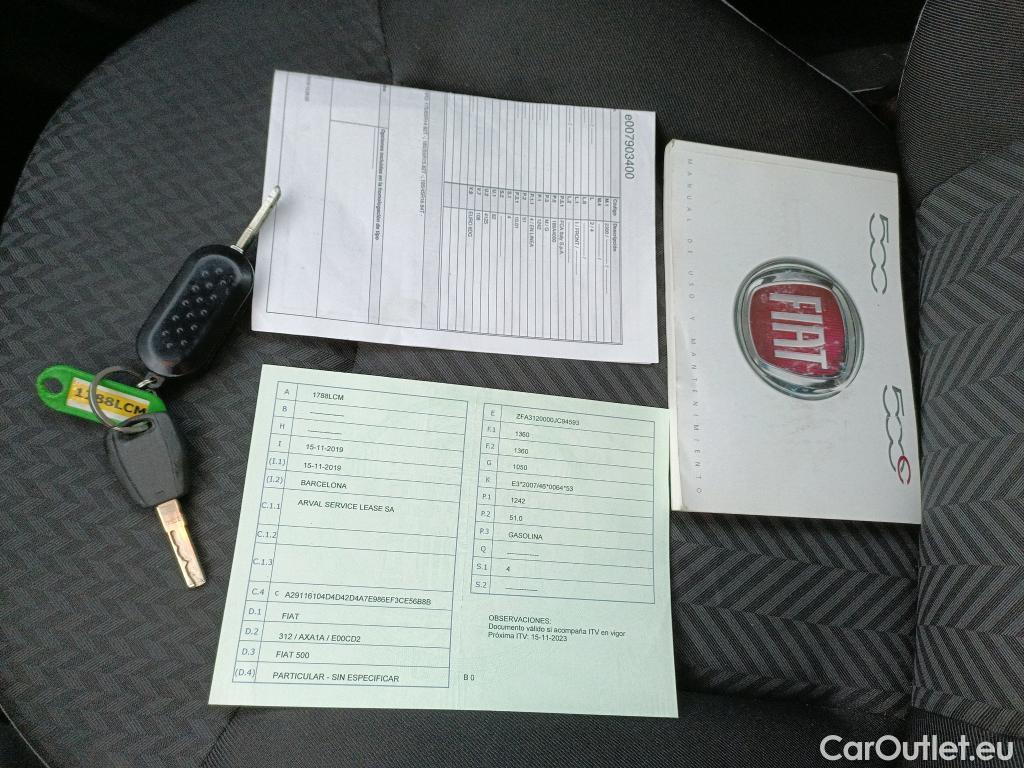 Fiat  500 FIAT  / 2015 / 3P / berlina con portón Pop 1.2 8v 51KW (69 CV) #9