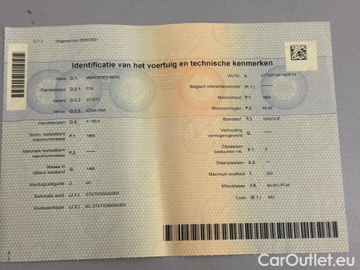 Mercedes  A-Klasse  A 180 d Business Solution 85kW/116pk  5D/P Man-6 #12