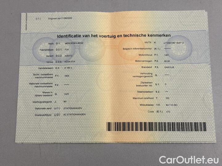 Mercedes  A-Klasse  A 180 d Business Solution 85kW/116pk  5D/P Man-6 #12