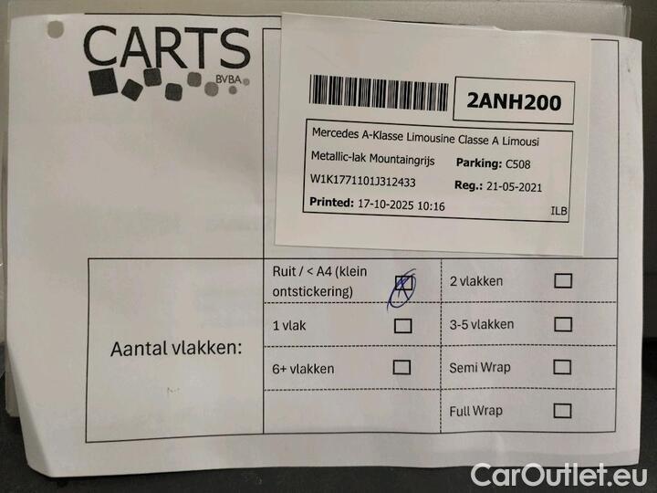 Mercedes  A-Klasse Classe A Limousine A 180d DCT Business Solution 85kW/116pk  4D/P Auto-8 #106