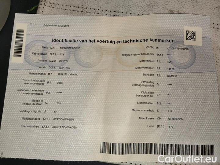 Mercedes  GLB   220 d 4MATIC 140kW/190pk  5D/P Auto-8 #12