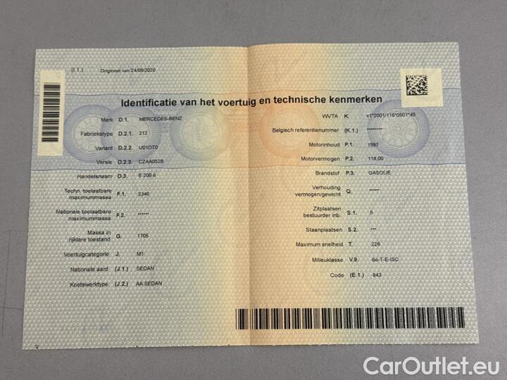 Mercedes  E-Klasse  Berline E 200 d Business Solution Limited 118kW/160pk  4D/P Auto-9 #12