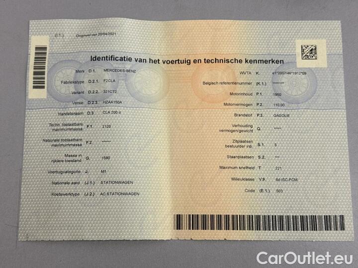 Mercedes  CLA-Klasse CLA Shooting Brake CLA 200 d Business Solution 110kW/150pk  5D/P Auto-8 #12