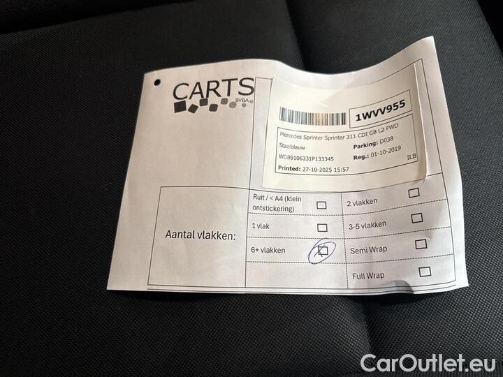 Mercedes  Sprinter  311 CDI GB L2 FWD Functional 3.5T 84kW/114pk  4D/P Man-6 #54