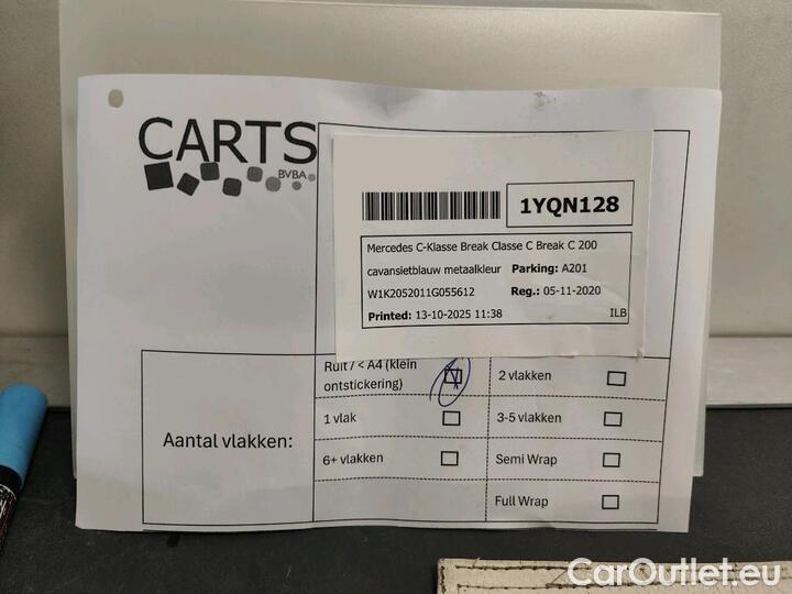 Mercedes  C-Klasse Classe C Break C 200 d Business Solution 118kW/160pk  5D/P Man-6 #100