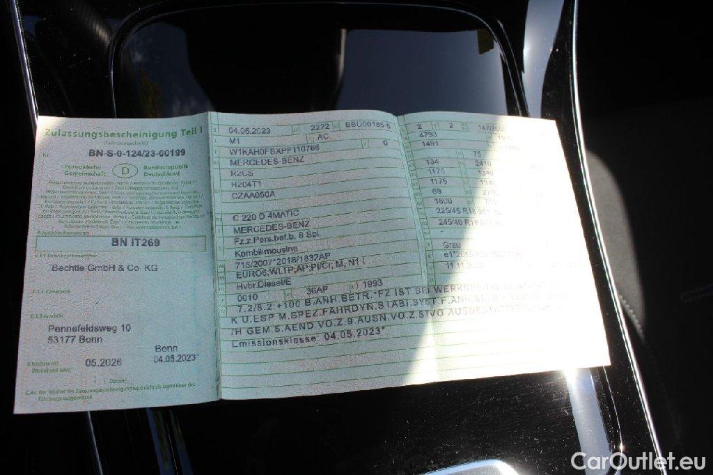 Mercedes  C-Klasse C -Klasse T-Modell C 220 d 4Matic T (206.205)AMG AMG Line 162KW AT9 E6d #17