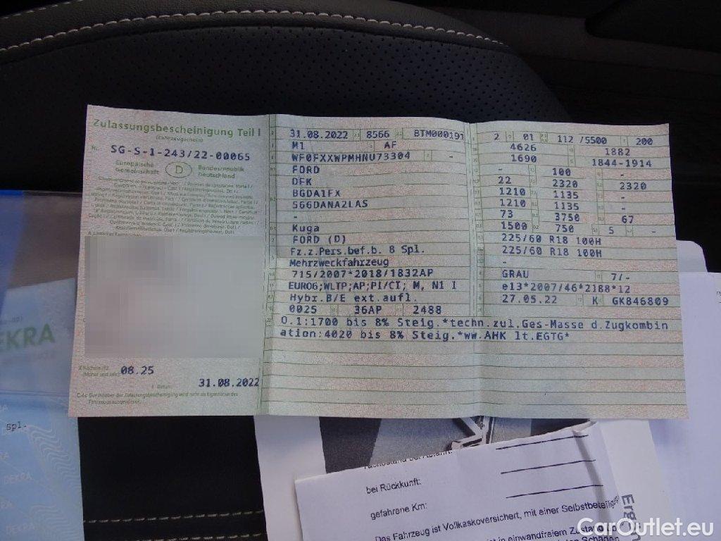 Ford  Kuga  Plug-In Hybrid Vignale 2.5 165KW ATV E6d #20