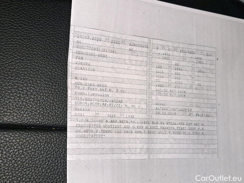 Mercedes  A-Klasse A -Klasse A 180 (177.084) 1.3 100KW MT6 E6d #15