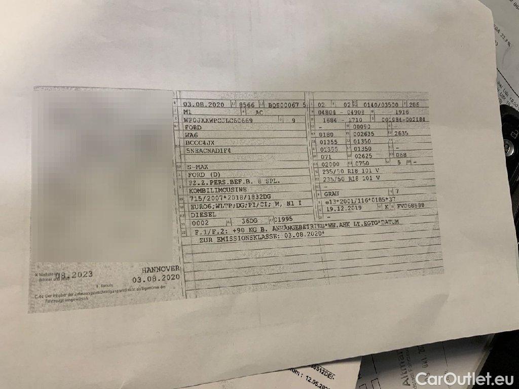 Ford  S-Max  ST-Line AWD 2.0 EcoBlue 140KW AT8 E6dT #72