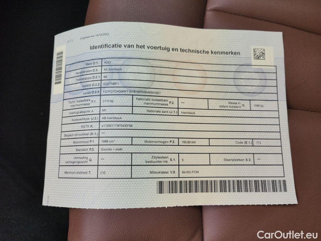 Audi  A5 Sportback Audi  30 TDI S tronic Bus. Ed. S Line 5d #11