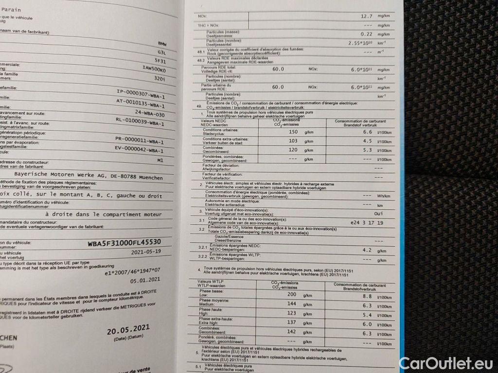 Bmw  Serie 3 BMW 3 Reeks Berline 320i (135 kW) 4d #13