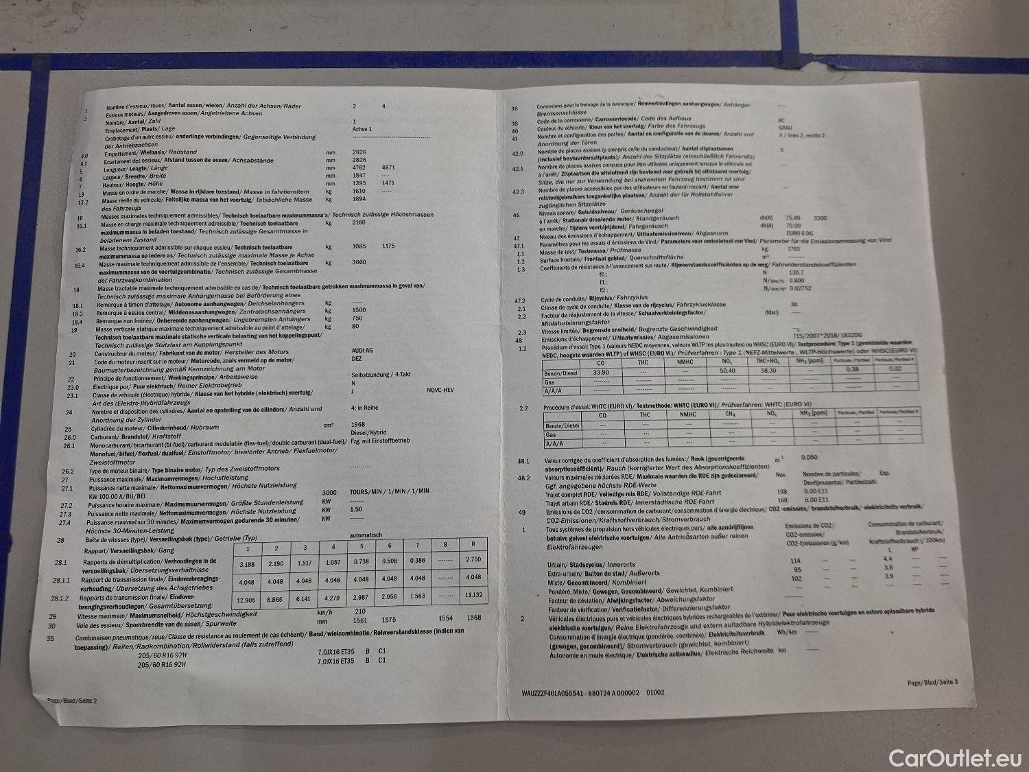 Audi  A4 Audi,  Avant FL'19, Audi  Avant 2.0 30 TDi 100kW S tronic Business E #16