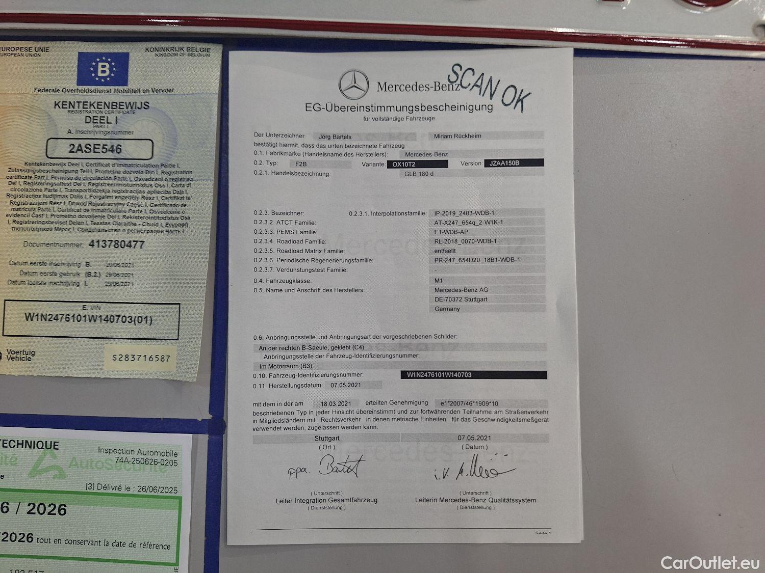 Mercedes  GLB Mercedes,  '19, Mercedes-Benz   180 d Business Solution 5d #16