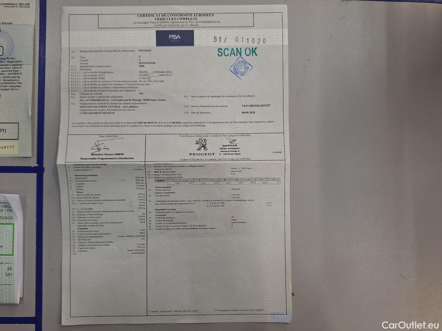 Peugeot  2008 Peugeot,  '19, Peugeot  1.2 Puretech 96kW S&S EAT8 GT Line 5d #17