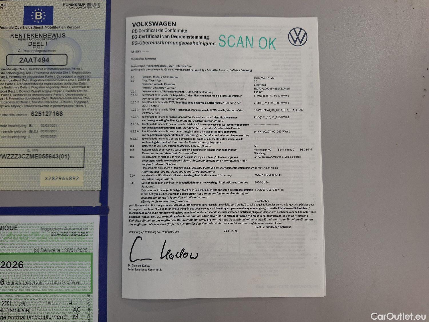 Volkswagen  Passat VW,  Variant FL'19, Volkswagen  Variant 2.0 TDI SCR 110kW DSG7 S #16