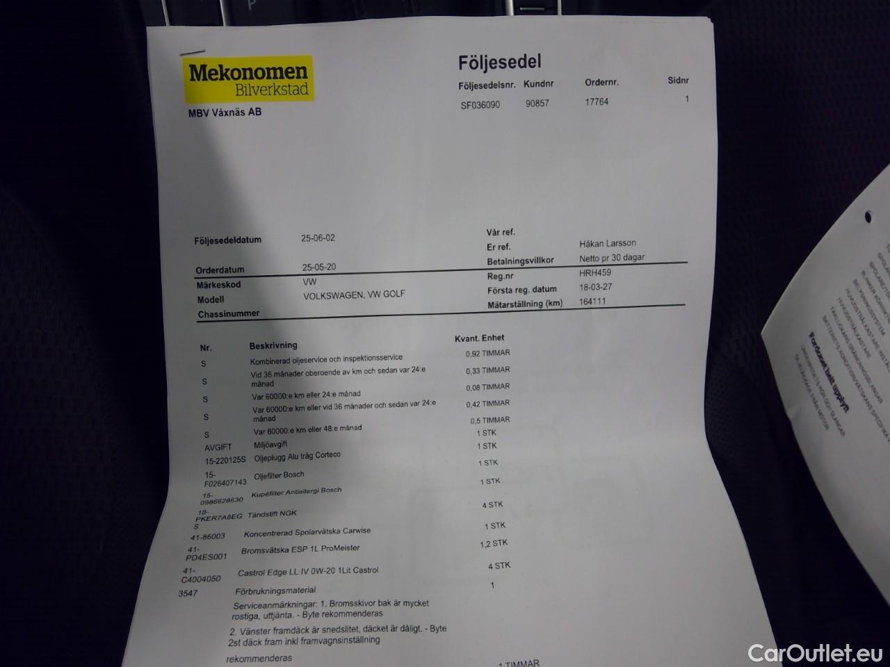 Volkswagen  Golf  Sp.Combi TSI 110 Aut. #11