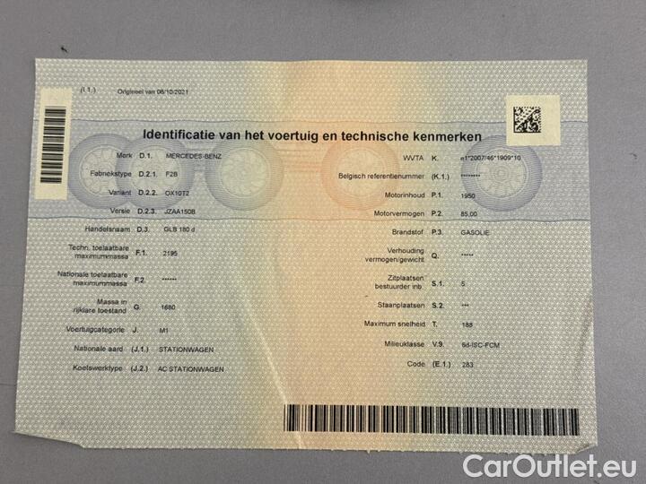 Mercedes  GLB   180 d Business Solution 85kW/116pk  5D/P Auto-8 #12