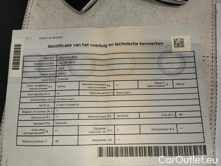 Mercedes  EQC   400 4MATIC Business Solution AMG 300kW/408pk  5D/P Auto-1 #12