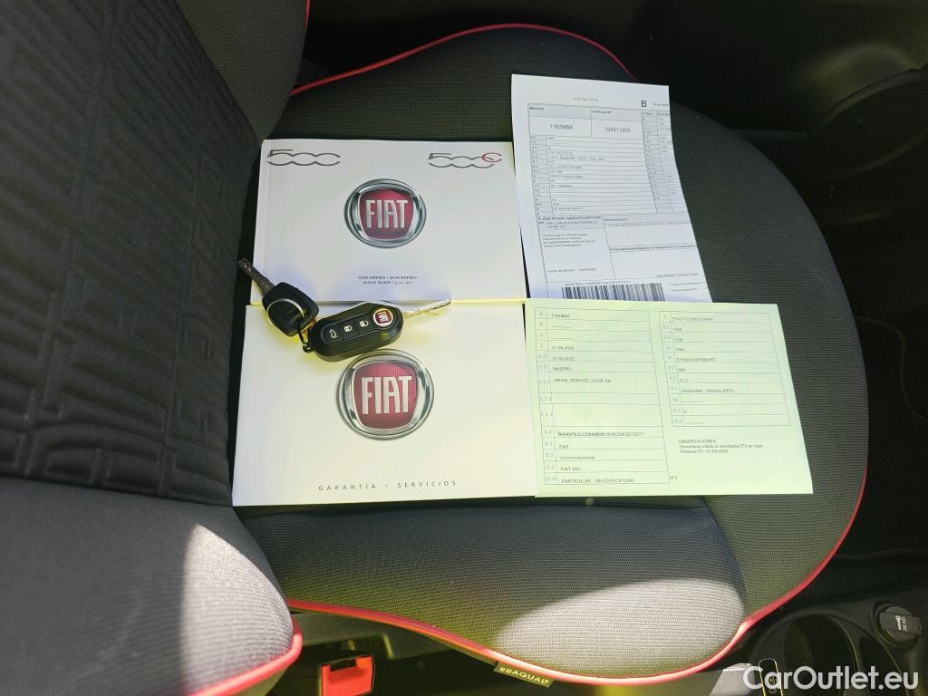 Fiat  500 FIAT  / 2015 / 3P / berlina con portón Red 1.0 Hybrid 51KW (70 CV)(SP)(SL) (AC4) #9