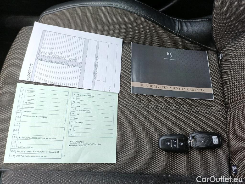 Citroen  DS3 DS DS 3 Crossback / 2018 / 5P / todoterreno PureTech 73 kW Manual SO CHIC #9