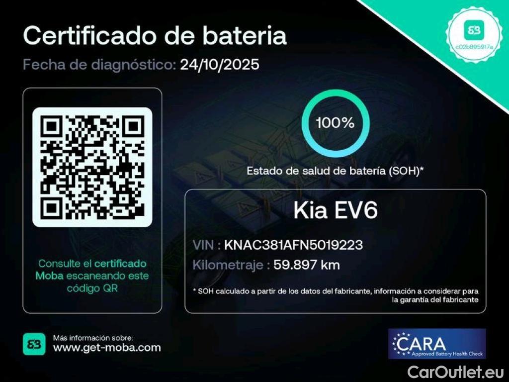 KIA  Ev6 KIA  / 2021 / 5P / todoterreno Air 77,4kWh 168kW RWD (Long Range) #21
