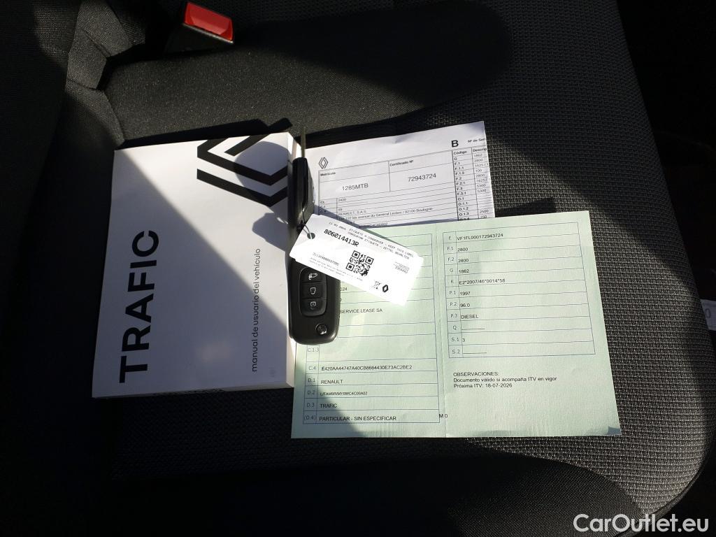 Renault  Trafic RENAULT  / 2021 / 4P / furgón Furgón L1H1 Blue dCi 96 Kw (130 CV) (AC) #9