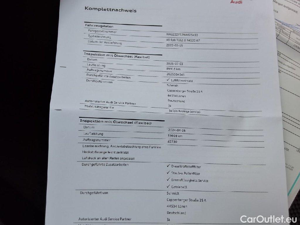 Audi  A5 Sportback  35 TDI advanced 2.0 TDI 120KW AT7 E6d #22