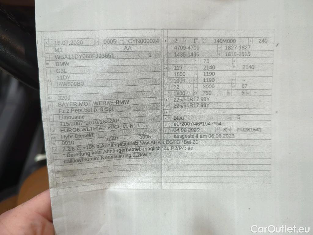 Bmw  Serie 3 Baureihe 3 Lim. 320 d Luxury Line 2.0 140KW AT8 E6d #18