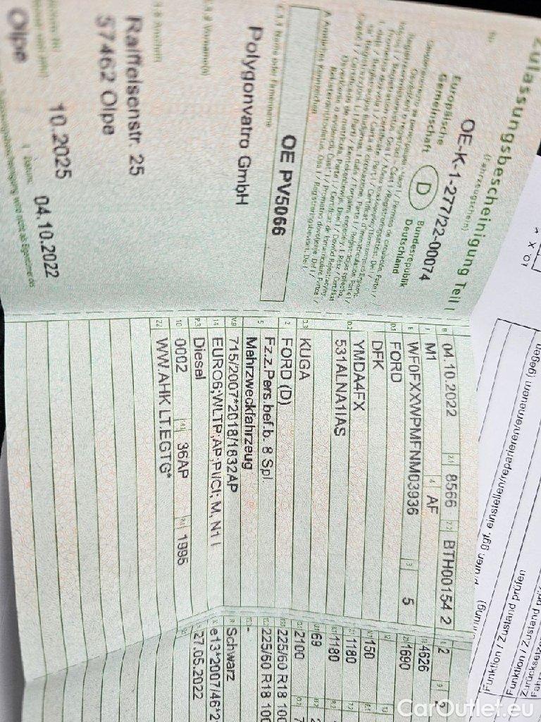 Ford  Kuga  Vignale 2.0 EcoBlue 140KW AT8 E6d #33