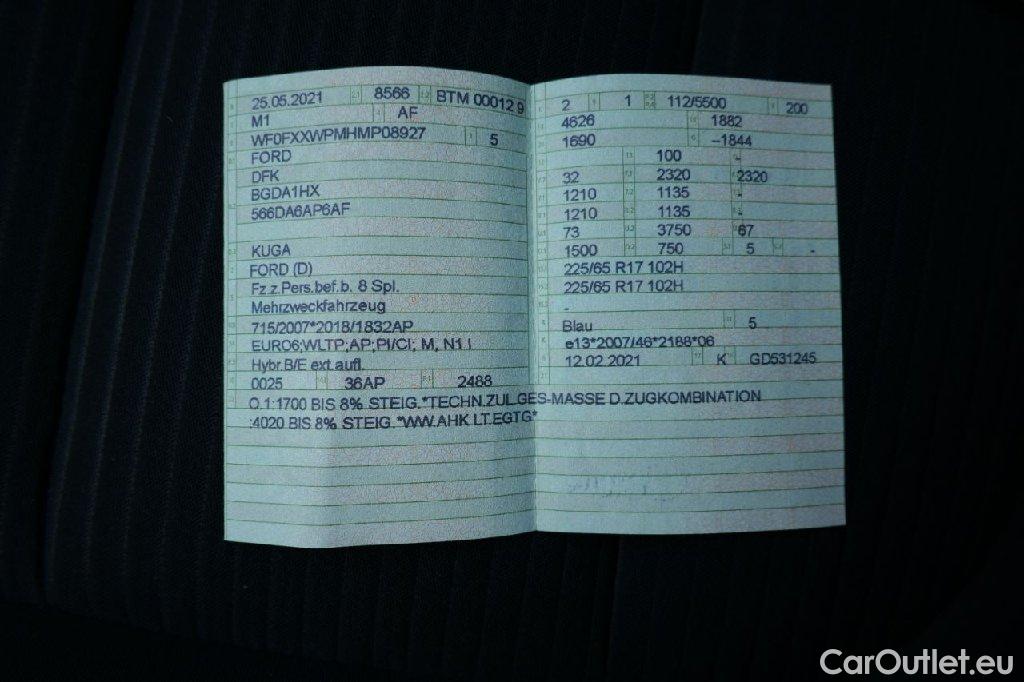 Ford  Kuga  Plug-In Hybrid Titanium 2.5 165KW ATV E6d #20