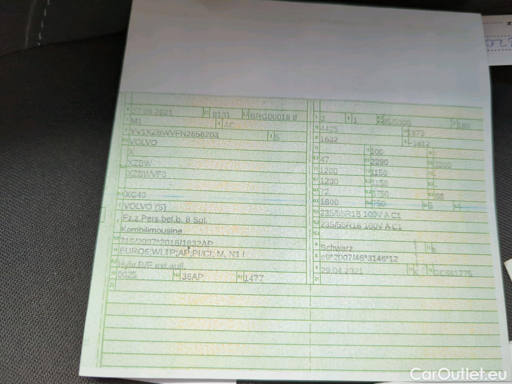 Volvo  XC 40 XC40 Inscription Expression Recharge Plug-In Hybrid 2WD 1.5 T4 155KW AT7 E6d #13