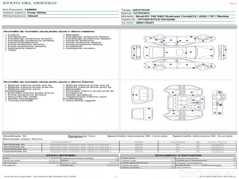 Citroen  C3 CITROEN  / 2020 / 5P / BERLINA BLUEHDI 100 SeS BUSINESS COMBI #21