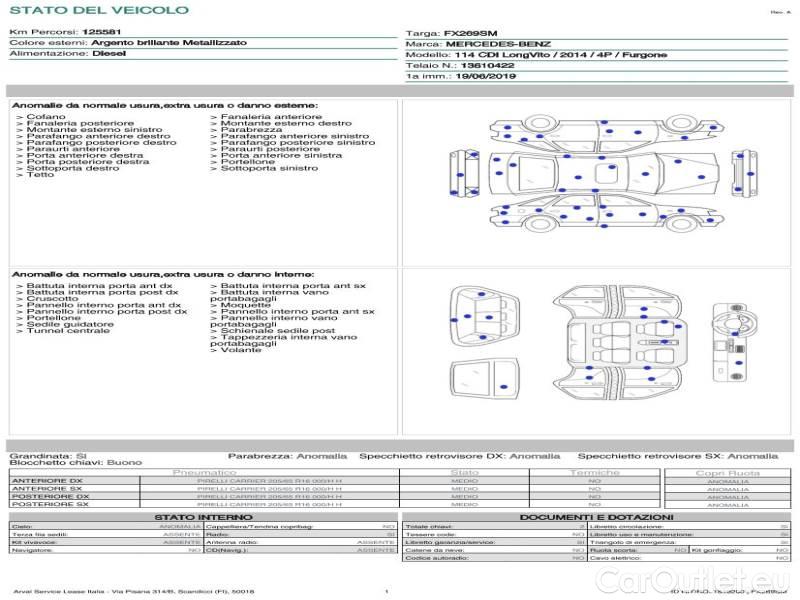 Mercedes  Vito MERCEDES-BENZ  / 2014 / 4P / Furgone 114 CDI Long #19