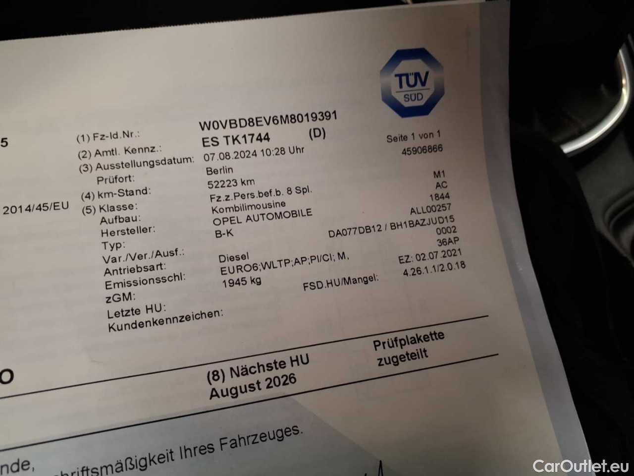 Opel  Astra 1.5 D Start/Stop Sports Tourer Edition Manual Diesel  12 #27