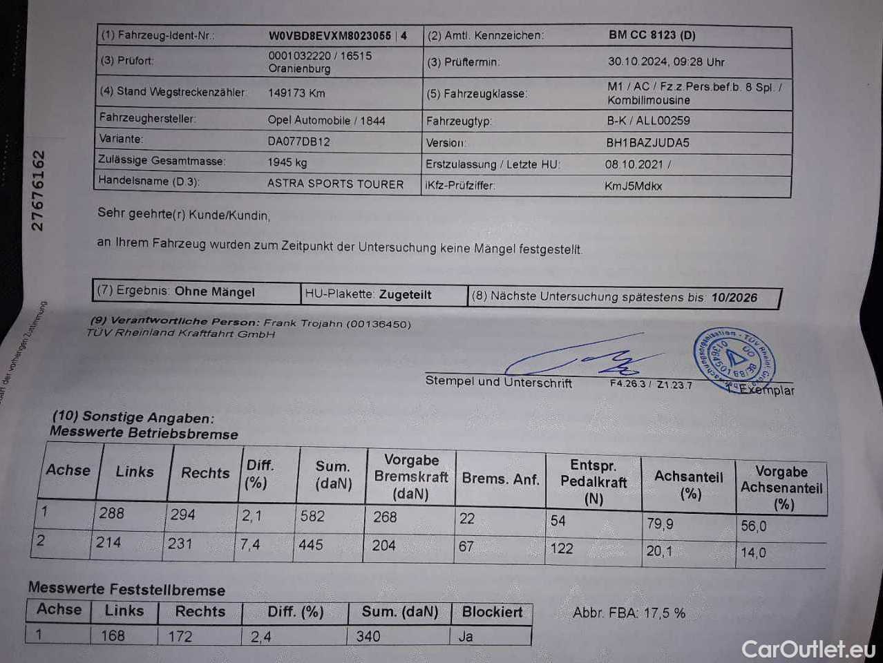 Opel  Astra 1.5 D Start/Stop Sports Tourer Business Edition Manual Diesel  3 #18
