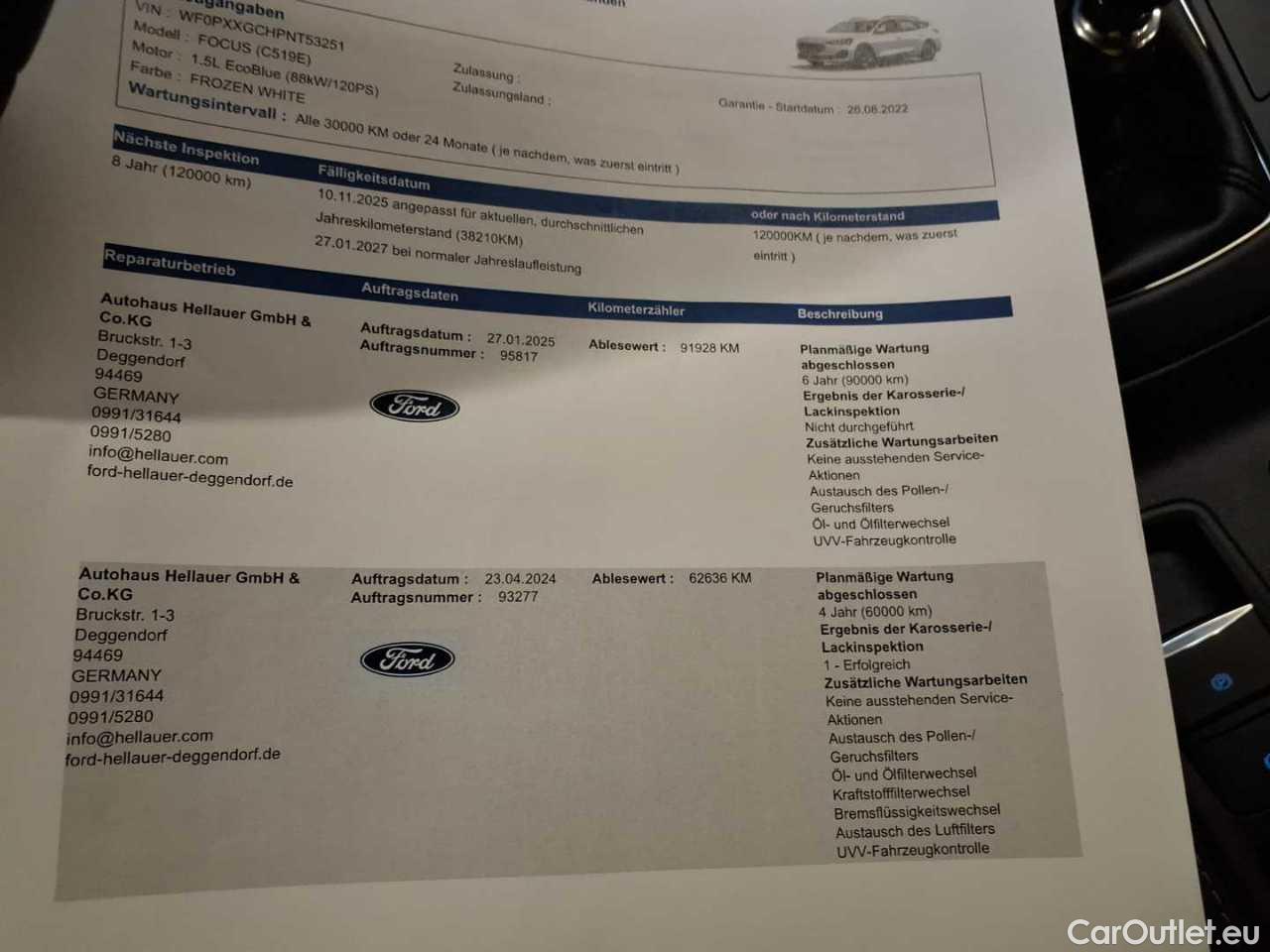 Ford  Focus Turnier 1.5 EcoBlue Start-Stopp-System COOL&CONNECT Manual Diesel  21 #25