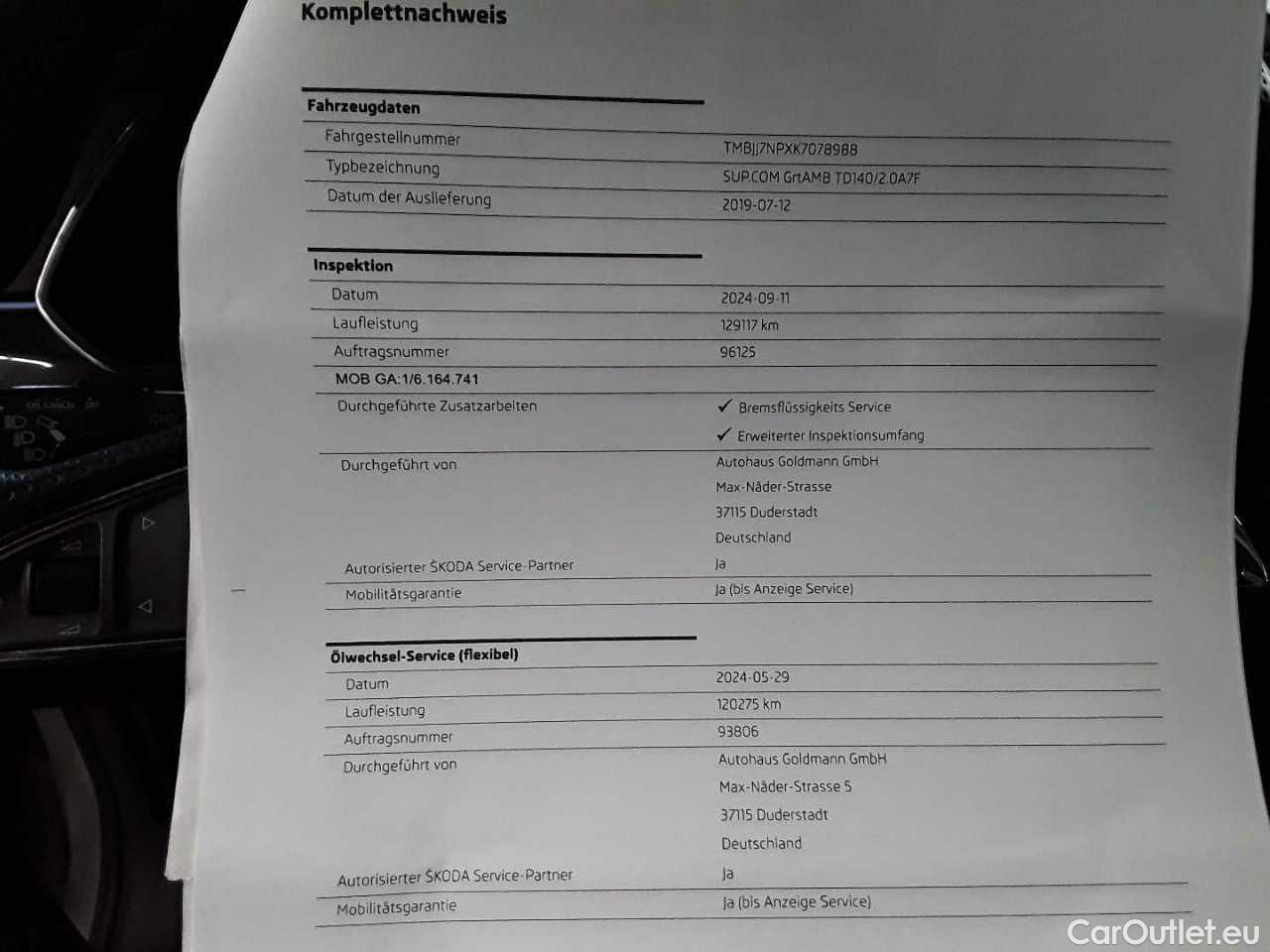 Skoda  Superb Combi 2.0 TDI DSG SportLine Automatic Diesel  41 #26