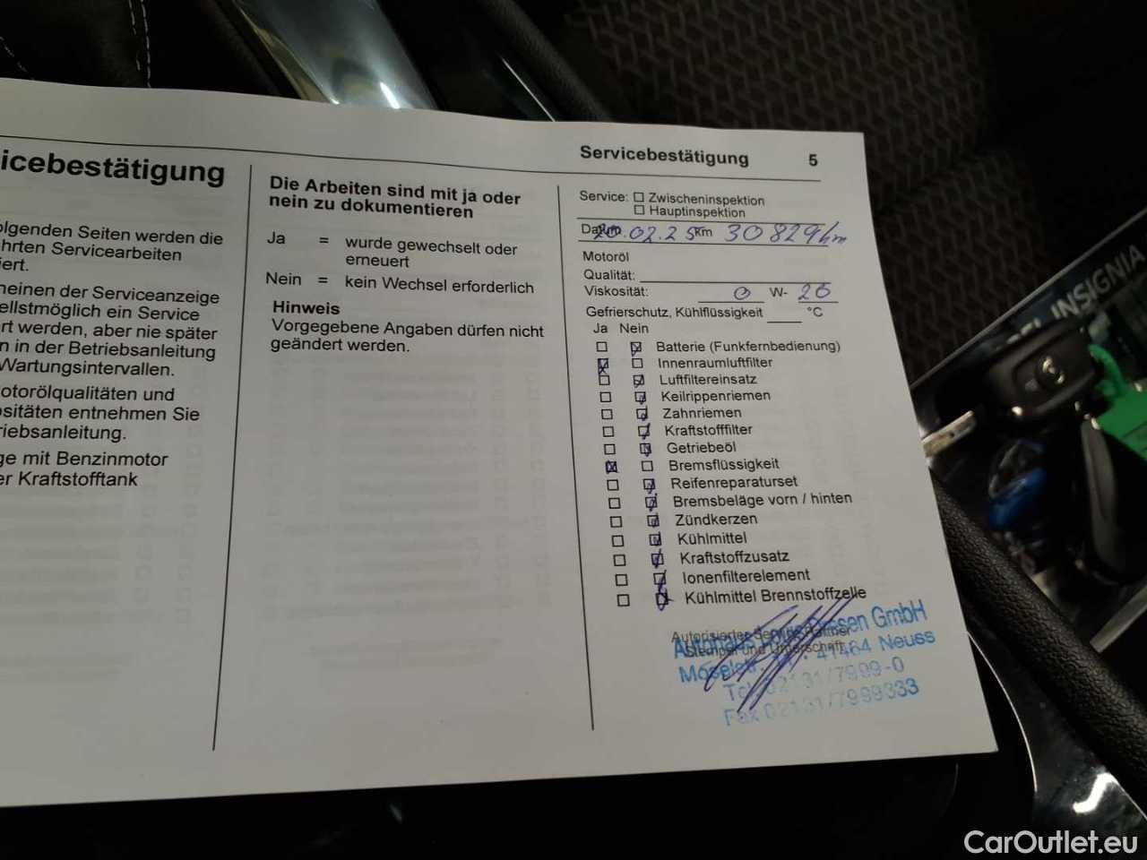 Opel  Insignia SPORTS Tourer 1.5 Diesel Automatik Business Automatic Diesel  66 #27