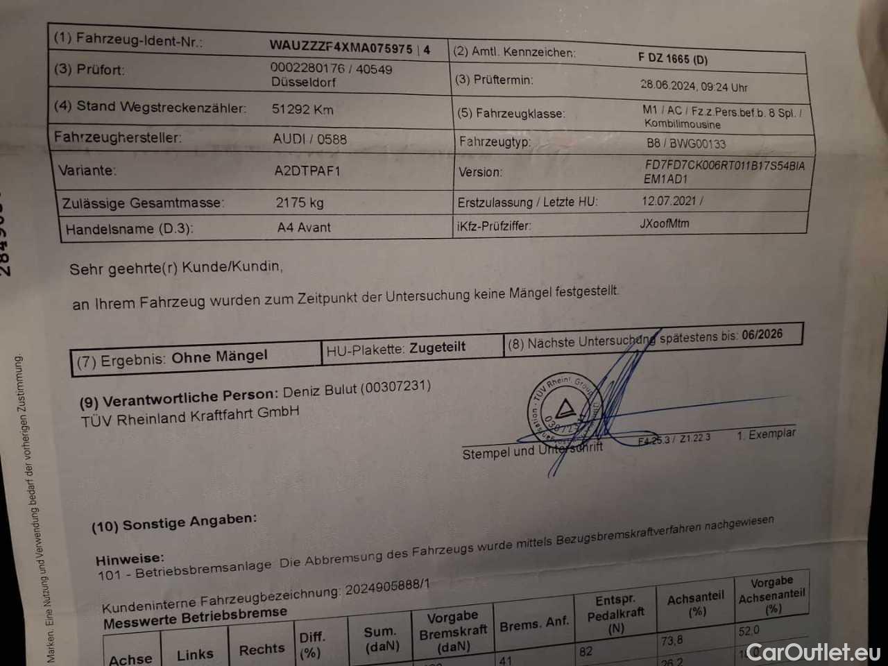 Audi  A4 Avant 40 TDI S tronic Automatic Diesel/Electric  76 #36