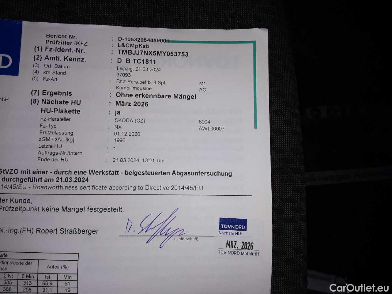 Skoda  Octavia Combi 2.0 TDI DSG First Edition Automatic Diesel  74 #19