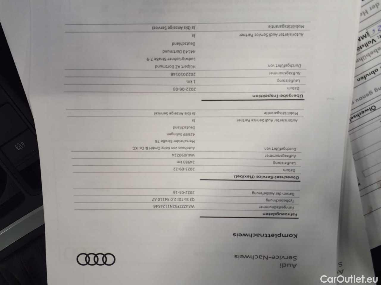 Audi  Q3 35 TDI Sportback S tronic S line Automatic Diesel  120 #30