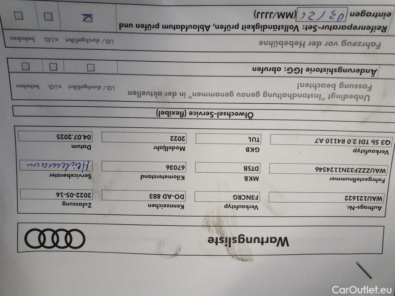 Audi  Q3 35 TDI Sportback S tronic S line Automatic Diesel  120 #28