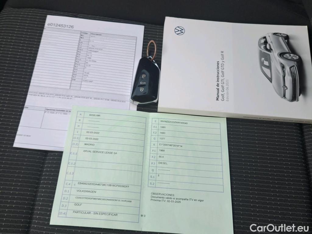 Volkswagen  Golf  VIII Berlina 2.0 TDI 115CV MT6 E6d #9