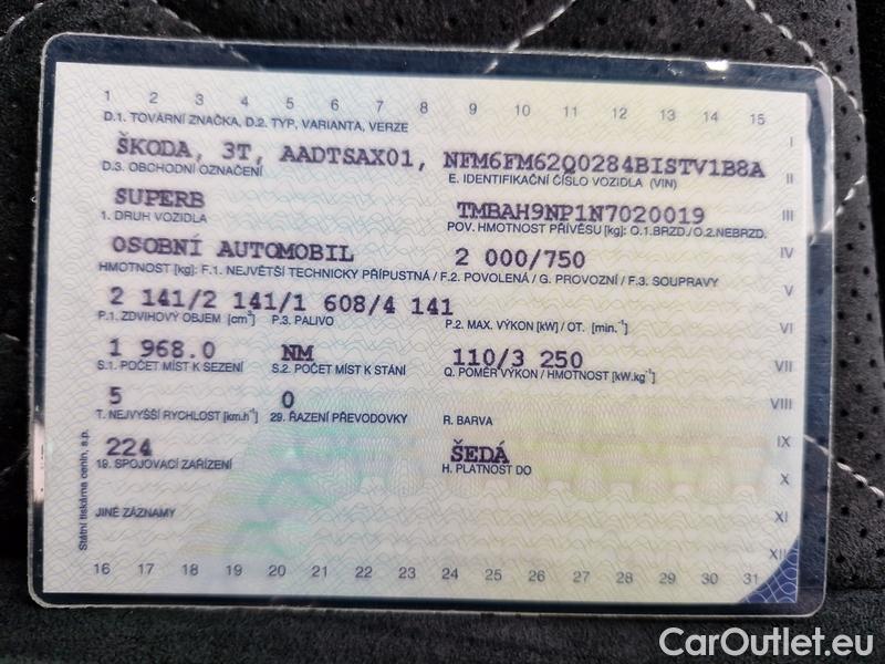 Skoda  Superb  (3V3)(2015) Supe.FL2.0TDI 110 Sportline #17